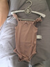 OAK FAMILY夏季新生嬰兒衣服兒童莫代爾吊帶包屁衣爬服 漿果粉 （不含發(fā)帶） 66cm 曬單實拍圖