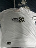 吉普（JEEP）美國正品Jeep高端印花純棉短袖t恤男夏季圓領寬松半袖上衣服夏天 土黃色 【專柜同款】 XL 推薦135-150斤 曬單實拍圖