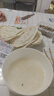 尚行知是碗飯碗釉下彩北歐簡約面碗陶瓷餐具家用大湯碗泡面米飯碗盤子湯盆 8英寸盤子【4個裝】 曬單實拍圖