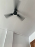 皇將大風(fēng)力靜音工業(yè)復古遙控吊扇餐廳客廳家用簡(jiǎn)約風(fēng)扇商用無(wú)燈電風(fēng)扇 3葉-全黑色42寸-壁控款 曬單實(shí)拍圖
