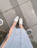 內(nèi)增高網(wǎng)鞋女2025夏季休閑透氣運(yùn)動鞋鏤空網(wǎng)眼小白鞋輕便軟底單鞋 白色【 內(nèi)增高7cm 】 38 曬單實(shí)拍圖