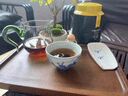 境坊間中式青花主人杯家用陶瓷功夫茶具品茗杯大容量單杯自用茶盞送禮 山水青花禪定主人杯 禮盒裝 曬單實拍圖