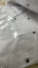 耐典廚師服夏季短袖男女同款面點(diǎn)烘焙蛋糕師工作服 白色短袖 3XL 曬單實(shí)拍圖