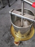 古達不銹鋼壓蜜機榨蜜機小型家用土蜂蜜壓榨機榨中蜂蜜榨汁打糖榨蠟機 平口款【濾網(wǎng)漏盤+割蜜刀外罩】 曬單實拍圖
