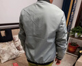 皮爾卡丹（pierre cardin）男士外套春夏季2025新款休閑百搭春裝夾克韓版修身男裝上衣服潮流 豆綠色 L 曬單實(shí)拍圖