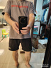 李寧（LI-NING）羽毛球服男款短褲運(yùn)動(dòng)跑步褲黑色M碼AAPR079-3黑色 M 曬單實(shí)拍圖