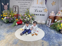 Kordear嬰兒帽子春秋雙層新生兒可愛(ài)護囟門(mén)帽新生兒護頭包頭帽 甜蜜花園 6-12個(gè)月 曬單實(shí)拍圖