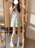 FTLI厚底瑪麗珍女鞋2024夏季新款復(fù)古圓頭單鞋厚底潮流英倫風(fēng)小皮鞋 白色 38 曬單實(shí)拍圖