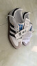 阿迪達(dá)斯（adidas）男女「T頭鞋」SAMBA OG低幫板鞋經(jīng)典大童兒童運(yùn)動鞋德訓(xùn)鞋JQ4112 曬單實(shí)拍圖