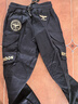 BOY LONDON潮牌工裝褲中性風(fēng)夏季金色LOGO印花束腳休閑褲N34904 黑色 S 曬單實(shí)拍圖