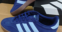 adidas「T頭鞋」BARREDA休閑板鞋德訓(xùn)鞋男春季新款阿迪達斯輕運動 深藍(lán)/亮光藍(lán)/樹脂黃   41 曬單實拍圖