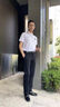 XJSGS官方國際正品牌男士高端短袖polo衫夏季中年冰絲速干輕奢男裝t恤 高檔白色【現(xiàn)貨速達(dá)】 XL 建議【體重140-160斤】 曬單實(shí)拍圖