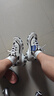 斯凱奇（Skechers）黑白金熊丨男女老爹鞋復古熊貓鞋情侶風(fēng)潮流增高運動(dòng)休閑 【男款】白色/淺灰色/WLGY(白金) 42 曬單實(shí)拍圖