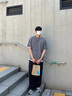 蔚翔褲子男夏季薄款寬松直筒冰絲速干休閑褲涼感透氣男士運(yùn)動(dòng)闊腿長褲 (兩件裝)黑色+深灰色 XL (建議體重130-140斤) 曬單實(shí)拍圖