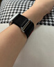 ENDUROBAND適用蘋(píng)果手表表帶apple watch s10/s9/ultra2新款尼龍表帶iwatch s8/7/6/5/4/se手表帶 黑色 表盤(pán)通用【44/45/46/49mm】 曬單實(shí)拍圖