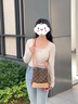 古士旗法國(guó)包包女包2025新款單肩包女士手提斜挎包七夕情人節(jié)禮物送女友 咖啡色【Coffee】 曬單實(shí)拍圖