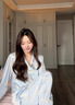 小紅書同款真絲睡衣女夏季短袖卡通純欲風(fēng)家居服套裝送女朋友禮物 淺藍(lán)【長(zhǎng)袖+長(zhǎng)褲】 XL 【推薦120-145斤】 曬單實(shí)拍圖