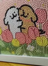 曇蓓漫鉆石畫線條小狗手工diy鉆石畫粘貼畫兒童貼鉆畫生日禮物情侶手工 線條小狗鉆石畫【郁金香款】 配【白框+工具+鉆包】 曬單實(shí)拍圖