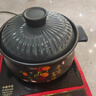 奧秘砂鍋燉鍋煲家用耐高溫電磁爐燃氣灶通用砂鍋陶瓷干燒煲仔飯湯煲 電磁爐可用-平安喜樂(lè ) 3.3L 曬單實(shí)拍圖
