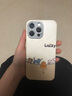 圣圖朗小羊皮可愛熊貓適用phone15promax蘋果14手機殼新款16pro情侶12男女生防摔11磨砂硅膠13全包保護套 小羊皮 -杏白底四只貓咪Lucky iPhone 15 Pro Max 曬單實拍圖