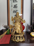 天祥緣 黃銅武財(cái)神關(guān)公像擺件家用客廳神像九龍關(guān)公佛像大號(hào)銅像 48號(hào)五岳關(guān)公 曬單實(shí)拍圖