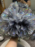 花球啦啦隊(duì)手拿花拉拉隊(duì)手花啦啦手花跳舞啦啦操花球舞蹈道具演出 比賽高品質(zhì)鐳射激光鉆石銀一個(gè) 曬單實(shí)拍圖