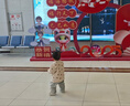 巴厘小豬【反季清倉(cāng)】寶寶外套初冬夾絲棉保暖嬰幼兒上衣男女童冬裝加厚秋 花朵小狗 100 cm 曬單實(shí)拍圖