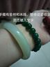 中國黃金（CHINA GOLD）和田玉手鐲女款冰透晴水美人鐲玉鐲子七夕生日禮物送女友老婆 58mm-60mm 曬單實(shí)拍圖