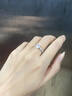 京蔻迪旋轉芭蕾微鑲鋯石螺旋戒指小眾輕奢高感開(kāi)口戒可調節 無(wú) 曬單實(shí)拍圖
