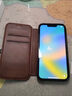 錦灝適用iPhone16pro max手機殼15插卡蘋果14商務(wù)13防摔12保護皮套11翻蓋磁吸xs支架 超薄翻蓋皮套深棕 6.1英寸蘋果13 曬單實拍圖