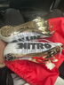 彪馬來(lái)自彪馬的金色榮耀 田徑精英Puma Nitro 100彪馬厚底短跑釘鞋 金色榮耀Nitro 100 2/312243-01 42.5 曬單實(shí)拍圖