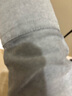 Navigare意大利小帆船長袖襯衫男士春季純棉時(shí)尚襯衣易打理純色寸衫男裝 淺灰 M /39 曬單實(shí)拍圖