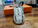 霞想適用日產(chǎn)軒逸鑰匙套天籟逍客奇駿14代汽車(chē)高級殼勁客探陸包扣專(zhuān)用 日產(chǎn)A款3鍵【象牙白】+真皮繩 曬單實(shí)拍圖