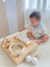 童雀嬰幼兒音樂玩具1-3歲早教木質(zhì)套裝寶寶周歲六一禮物新生兒見面禮 原木音樂禮盒+禮袋 曬單實拍圖