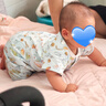 好孩子?jì)雰憾绦溥B體衣 寶寶夏季A類純棉爬爬服空調(diào)服 5A抗菌連身衣2件裝 曬單實(shí)拍圖