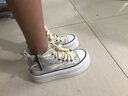 回力君2025韓版百搭高幫帆布鞋時(shí)尚厚底松糕板鞋學(xué)生休閑女鞋 星光金收藏關(guān)注優(yōu)先發(fā)貨 37 曬單實(shí)拍圖