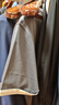SANHEER夏季基礎(chǔ)百搭 高檔莫代爾PIMA棉 袖口撞色卷邊圓領(lǐng)短袖T恤 DAT966 青灰色 50/L 曬單實(shí)拍圖