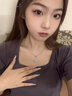 VVIENNE WESTLOCK西太后項鏈女浮雕鉚釘土星項鏈送禮生日禮物男女情侶同款 銀色 曬單實拍圖
