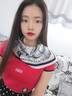 VINEY真絲絲巾2025新款桑蠶絲小方巾女士絲巾女神節母親節送女友老婆海船藏青-高端禮盒裝 曬單實(shí)拍圖