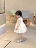 G.DUCKKIDS小黃鴨童裝女童連衣裙春秋裝2025新款兒童裙子洋氣女孩寶寶公主裙 奶茶裙 90 建議1~2歲【 80-90cm】cm 曬單實(shí)拍圖