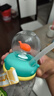 comobebe兒童水杯大容量鯨魚噴水杯寶寶吸管杯一兩歲以上幼兒園家用喝水杯 曬單實拍圖