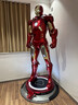 聚陽(yáng)惠漫威鋼鐵俠大擺件MK7全身1比1模型大型落地雕塑客廳裝飾酒店mk50 MK7亮光漆（圓底座）總高2.15米 曬單實(shí)拍圖