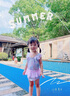 G.duck童裝兒童泳衣夏季新款女童連體泳衣卡通連體裙比基尼小童寶寶泳裝 美人魚(yú)泳衣+泳帽 110尺碼4~5歲【100-110cm】cm 曬單實(shí)拍圖