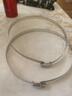 萊跡抽油煙機(jī)鋁箔160-180mm排煙管喉箍200MM內(nèi)通用卡箍風(fēng)管箍抱箍管夾 150-200mm卡箍管夾2個裝 曬單實(shí)拍圖
