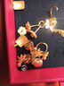 金至尊（3D-GOLD)路路通黃金珠子999足金轉(zhuǎn)運珠百搭自戴七夕禮物計價 金重1.01克(配飾品禮盒) 曬單實拍圖