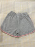 BJHG不計后果防走光短褲女2025新款夏季潮牌美式休閑刺繡撞色運動(dòng)褲子 花灰色 M （100-120斤） 曬單實(shí)拍圖