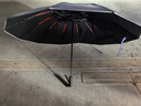 天珩機(jī)械Th-mech機(jī)械全自動(dòng)傘車(chē)載反向雨傘折疊男-LED星辰藍(lán)超大號(hào) 曬單實(shí)拍圖