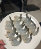 嘗鮮生進(jìn)口黑虎蝦即食刺身虎蝦 開(kāi)背蝦刺身食材壽司料理 刺身黑虎蝦2板/40尾 曬單實(shí)拍圖