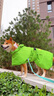 華元寵具（hoopet）柴犬雨衣柯基青蛙斗篷夏季小狗小中型犬防水防臟外出寵物狗狗雨披 XL-脖圍52CM背長56cm建議35-40斤 曬單實拍圖