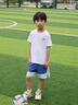 安德瑪（UNDERARMOUR）兒童運(yùn)動速干短袖T恤夏季男童清爽舒適透氣跑步中大童籃球服半袖 曬單實(shí)拍圖